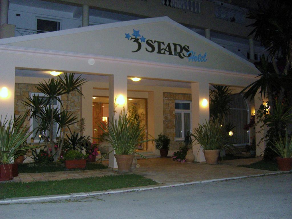 Three Stars Beach Hotel Moraitika Exterior foto